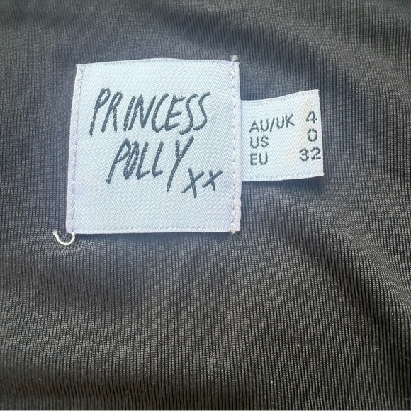 Princess Polly Nolan Short Sleeve Mini Dress Black - Picture 6 of 7